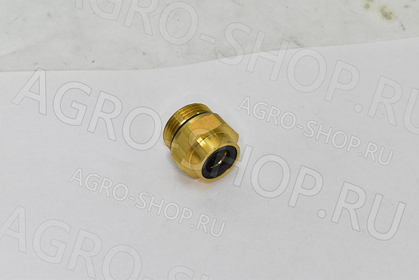 Фитинг FC M22 10 прямой   с резьбой М22 под трубку D10 Camozzi (10)