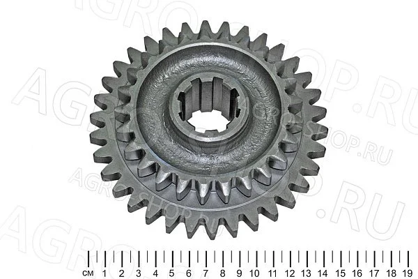 Шестерня Т25-1701343 заднего хода и 8 передачи (z1=25, z2=34) Т-40 К