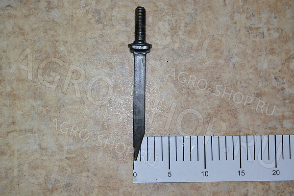Зуб бороны БЗТ 1.0.00.005 L=212 мм, М16х2,0 (уп.54шт.)  (РЗЗ)