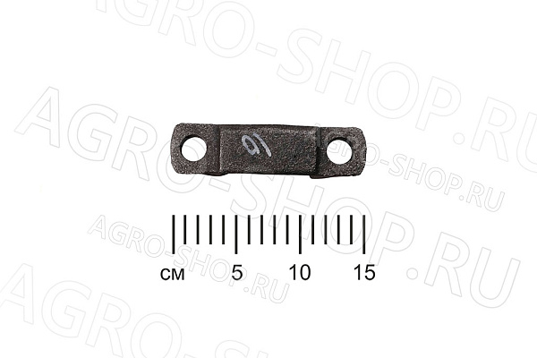 Накладка 5320-2902128-10 ушка рессоры переней КАМ 