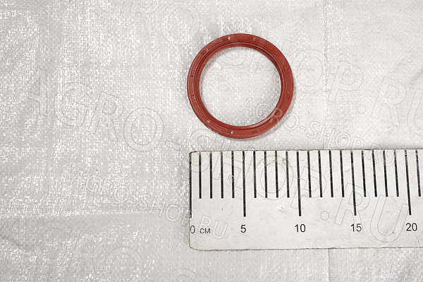 Сальник 80х100х10 2.2  красный 406-1005160-02 