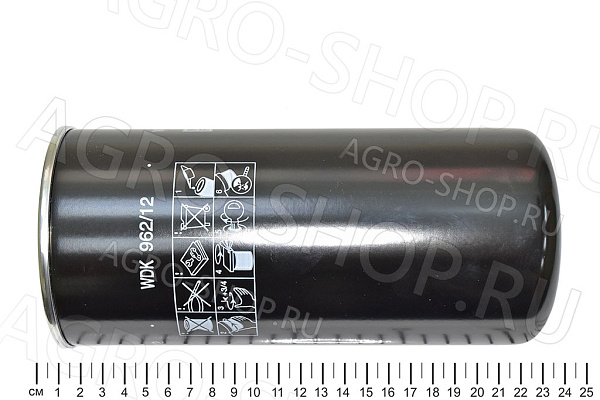 Фильтр топливный WDK962/12 (Common Rail) МТЗ-1025,  КАМ16 ЕВРО 4 MANN