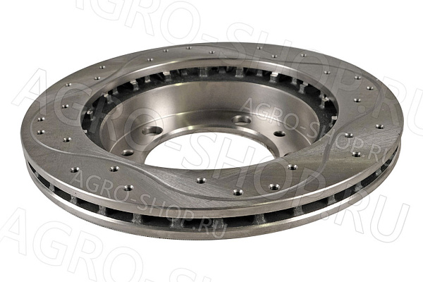 Диск RB-BD3160-3501076 тормозной передний (перфорированный) УАЗ redBTR