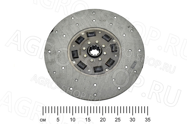 Диск сцепления 130-1601130-А7 ведомый (резиновый демпфер) ЗИЛ-130 ТАРА
