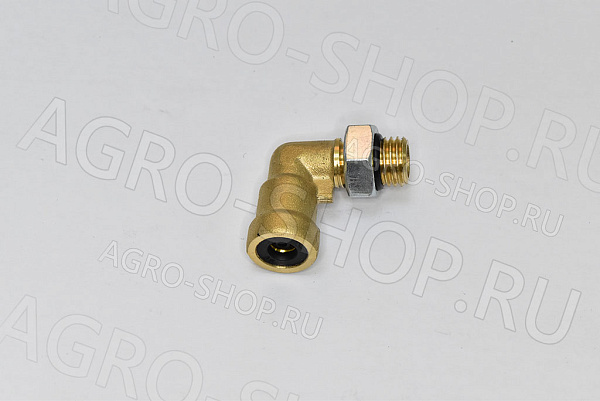 Фитинг FCY M12 6 угловой   с резьбой М12 под трубку D6 Camozzi (10)