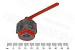 Кран четырехходовой АНМ-53Э.03.18.000   