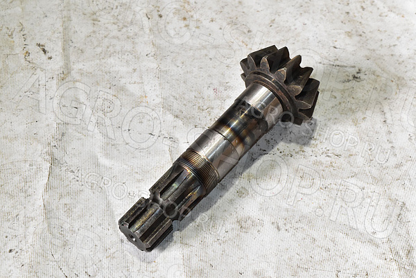 Вал-шестерня (z=12; L=220 мм) редуктора щетки УМДУ 