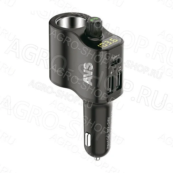 MP3 плеер + FM трансмиттер с дисплеем AVS F-1001 (Bluetooth)