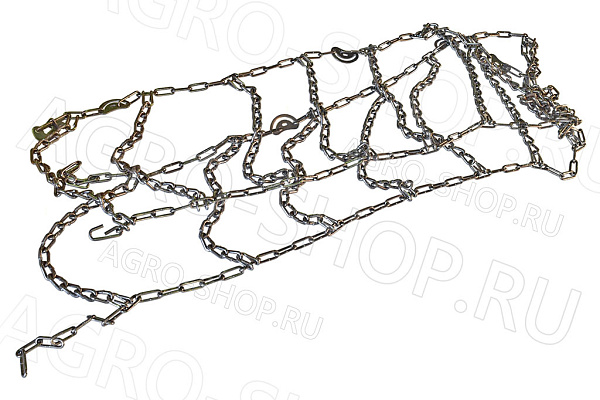 Цепь противоскольжения 15.5 R38 задняя (7/9 мм., лесенка, 2 шт.) МТЗ-82 К