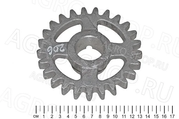 Шестерня СКП 01.06.012А / СЗШ 06.101 z=25 СЗС-2,1, СКП-2,1 (Бийск) 
