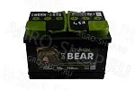 Аккумулятор 75 BatBear 720А прямая клемма конус (стандарт) Тюмень/Алькор 