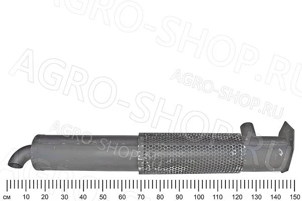 Глушитель 163.10.017 с экраном (d=70 мм) ХТЗ-17221,181 
