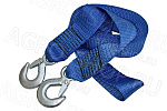 Трос буксировочный 5 тонн (лента 50мм, 5 метров, 2 крюка) (61215-5) ЗУБР