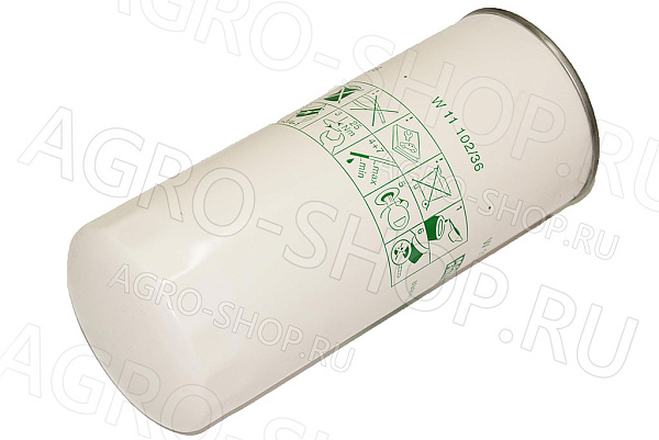 Фильтр масляный W11102/36 (LFP3191)  ЯМЗ-236, ЯМЗ-238Б, ЯМЗ-238НБ MANN