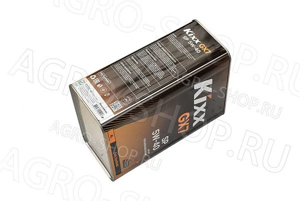 Масло моторное Kixx GX7 5w40 SP синтетическое 4л Kixx