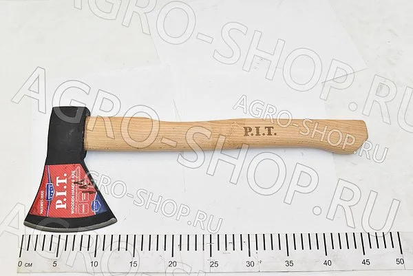 Топор 1,0кг с деревянной рукояткой P.I.T. (HAXW01-1000)