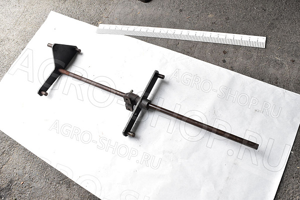 Вал ОВИ 02.160 в сборе (вал, 2 рыч., 2 кольца, 1 подш.) ОВС-25 