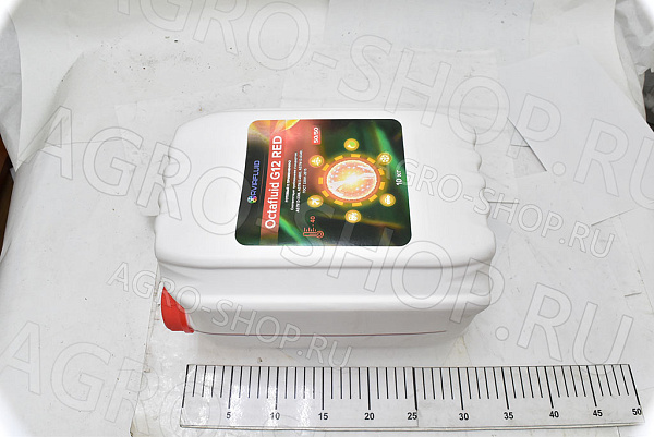 Антифриз Octafluid G12 Red (-40) красный 10кг Авиафлюид