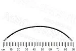 РВД 8-10 L=1м (DKOL М16х1,5 гайка 19) (DKOL М16х1,5 гайка 19) 2SN (FeatAgro) 