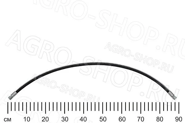 РВД 8-10 L=1м (DKOL М16х1,5 гайка 19) (DKOL М16х1,5 гайка 19) 2SN (FeatAgro) 