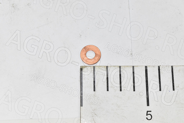 Шайба 7х16х1,5 (медь)  