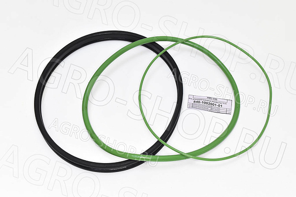 РК 840-1002001-01(СМ) уплотнительных колец гильзы (на 1гильзу) СИЛИКОН ЯМЗ-840