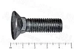 Болт 12х40 потайная головка (лемех) стандартный Шаг 1,75 ГОСТ 7786 кл.пр. 10,9 РФ