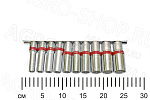 Набор головок 1/2" (10-22мм) 10 предм удлиненные MATRIX (13590)