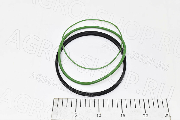 РК 840-1002001-01(СМ) уплотнительных колец гильзы (на 1гильзу) СИЛИКОН ЯМЗ-840