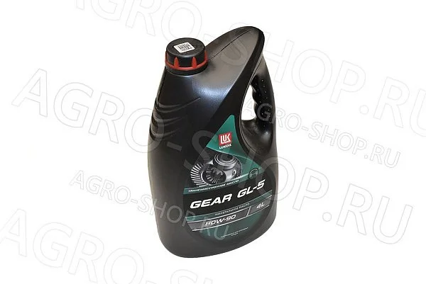 Масло трансмиссионное ТМ-5 GEAR 80w90 GL-5 4л Лукойл