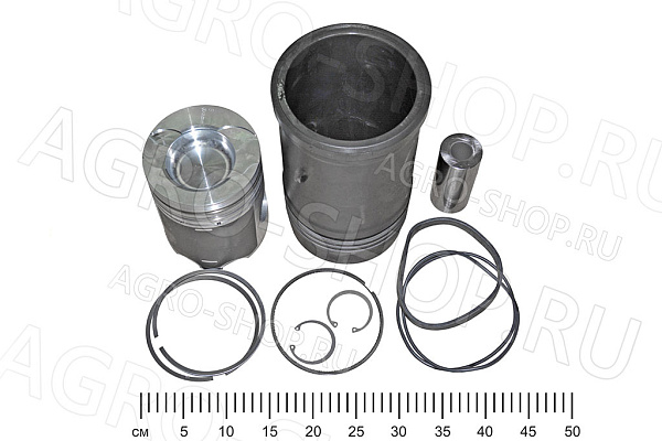 Поршневой комплект 446-03с8-01 (г442+п446+п/п+п/к+с/к+у/к) м/к 4мм г.Б Д-442, Д-461 (Мотордеталь) 