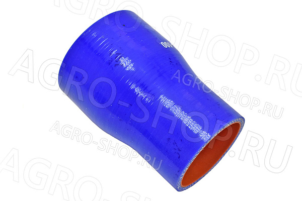 Патрубок 51-63-100 с переходом D(мм)=51*63 L(мм)=100 силикон 