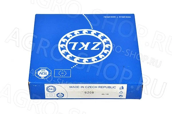 Подшипник 208 / 6208 (40х80х18) (ZKL) 
