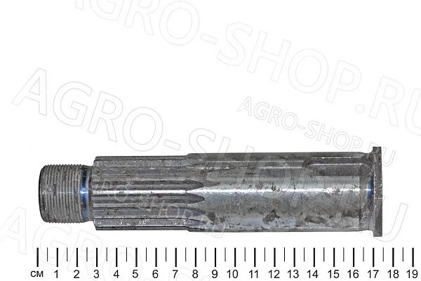 Вал КПП 3.1.01.01.603 ротора нового образца длинный 170 мм. (18 шлиц) КДН-210 Барнаул