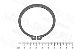 Кольцо стопорное В 60 (наружное) D=60 мм. ГОСТ 13942-86