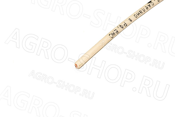 Провод ПВ-3,4х4,0 белый (бухта 300м)  
