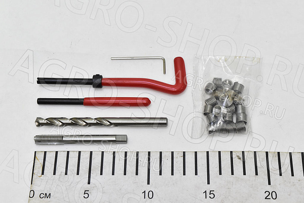 Набор для восстановления резьбы М8х1,25 (25пр) Thorvik (TRIS8125)