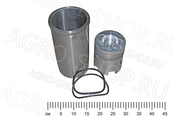 Поршневой комплект 22-01с15 (г18+п22+у/к) с окнами и проточками (гр.М) СМД-22 (Конотоп) 