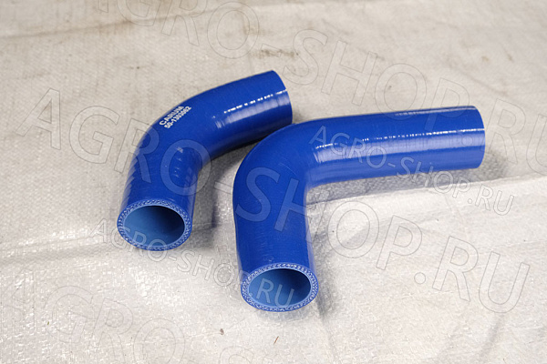Патрубки 70-1303000-01 / 80-1303000 радиатора   силикон (2шт.) МТЗ-80/82