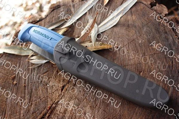 Нож Morakniv Basic 546, нержавеющая сталь, синий, 12241