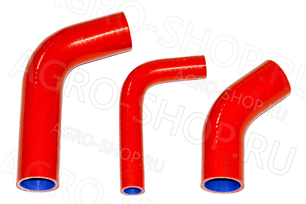 Патрубки 50-1303062-Б2 / 70-1303001 / 50-1306028 радиатора   силикон (3шт.) МТЗ-80/82