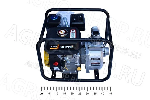 Мотопомпа бензиновая МР-600-2 HUTER (70/11/8)