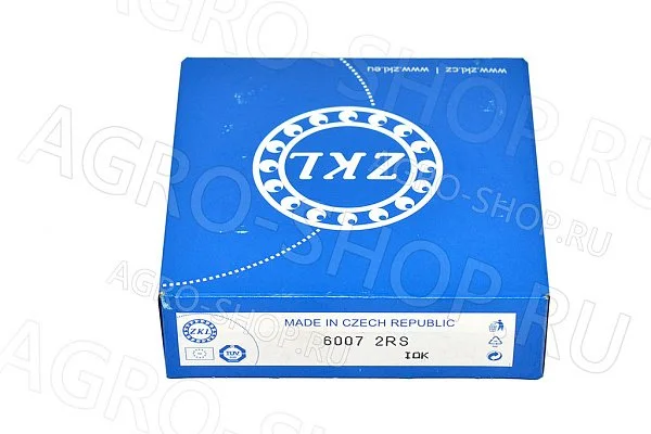 Подшипник 180107 / 6007-2RS (35х62х14) (ZKL) 
