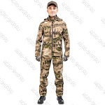 Костюм демисезонный КУМИР PRO, soft shell, мох, р.48-50/170-176 Helios
