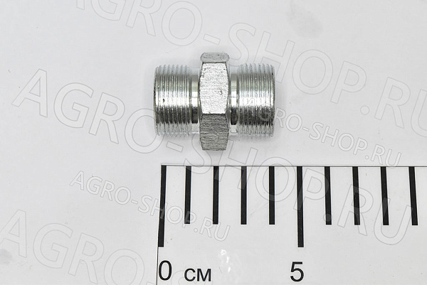 Штуцер соединительный DKOL Ш/Ш (М26х1,5-М27х1,5) 