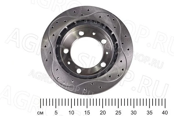 Диск RB-BD3160-3501076 тормозной передний (перфорированный) УАЗ redBTR