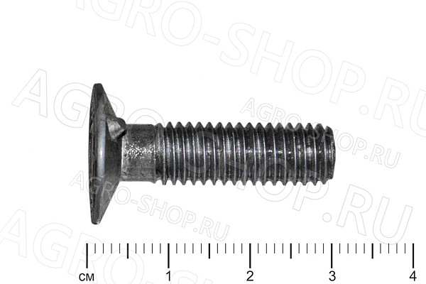 Болт 8х30 норийный стандартный Шаг 1,25 ГОСТ 7811-7074 кл.пр. 4,8 