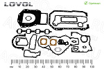 Комплект 4K прокладок (полный) LOVOL TB604 