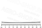 Сталь шпоночная 4х4 ГОСТ 8559-75 ст. 45 квадратная (длина 500 мм.) 
