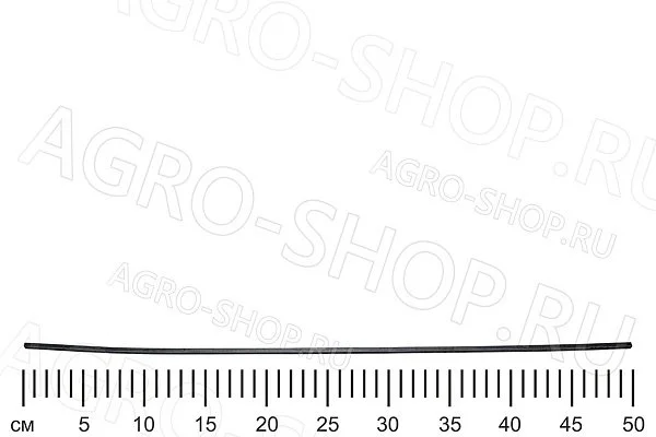 Сталь шпоночная 4х4 ГОСТ 8559-75 ст. 45 квадратная (длина 500 мм.) 
